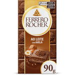 Barra Ferrero Rocher Ao Leite 90g