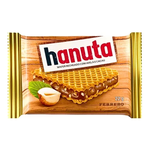 Wafer Recheio Creme De Avelã e Cacau Hanuta 22g