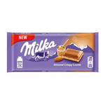 Milka Chocolate Almond Crispy Cream 90g