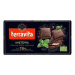 Chocolate Barra Terravita Amargo 70 90g