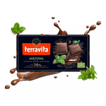 Chocolate Barra Terravita Amargo 70 90g