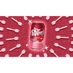 Refrigerante Dr Pepper Morango e Baunilha 355ml