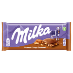 Milka Peanut Crispy Caramel 90g