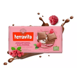 Chocolate Barra Terravita Ao Leite Yogurt Framboesa 100g