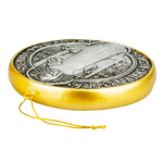 Medalhão em resina - São Bento