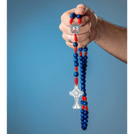 TERCO CARLO ACUTIS MAD 10MM AZUL/VERMELHO