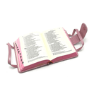 Bíblia Ave Maria - Rosa com Alça -Bolso