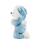 Urso Pelúcia - Reza Pai Nosso - Azul Claro