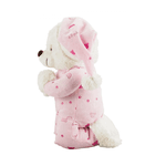 Urso Pelúcia - Reza Pai Nosso - Rosa Claro