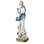 Imagem Resina - Nossa Senhora Imaculada Conceição 22 cm