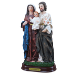 Imagem : Sagrada Família em Resina - 22 cm