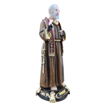 Imagem Resina - São Padre Pio Pietrelcina 20 cm