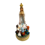 Imagem Resina : Nossa Senhora de Fátima 13 cm 