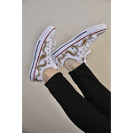 All Star Branco Cano Baixo Modelo Ravello