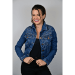 Jaqueta Jeans Azul Modelo Firenze