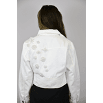 Jaqueta Jeans Off White Modelo Dallas