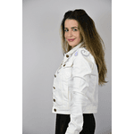 Jaqueta Jeans Off White Modelo Lille