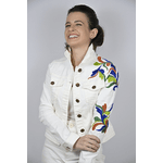 Jaqueta Jeans Off White Modelo Sorrento