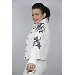 Jaqueta Jeans Off White Modelo Sorrento