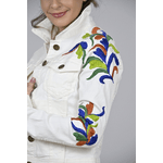 Jaqueta Jeans Off White Modelo Sorrento