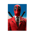 Kit Casadinho + Painel Romano Tema Deadpool