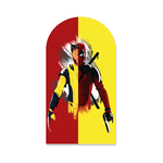 Kit Casadinho + Painel Romano Tema Deadpool