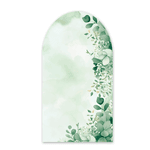 Kit Casadinho + Painel Romano Tema Floral Verde