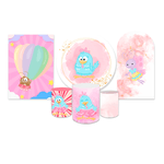 Kit Completo Galinha Pintadinha Rosa
