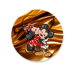Kit Completo Minnie e Mickey Dourado