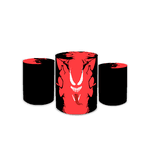 Kit Completo Venom Vermelho e Preto