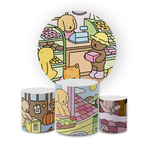 Kit Capa Painel Redondo + Trio Cilindros Bobbie Goods 