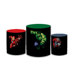 Capas Trio Cilindro Decorativo Vingadores