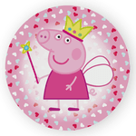 Painel Redondo Decorativo Peppa Pig