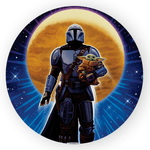 Capa Painel Redondo Decorativo Star Wars