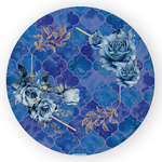 Painel Redondo Decorativo Rosas