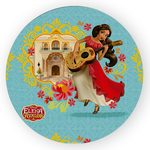 Painel Redondo Decorativo Princesa Elena