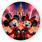 Painel Redondo Decorativo Mickey