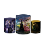 Capas Trio Cilindro Decorativo Wicked