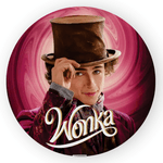 Painel Redondo Decorativo Wonka