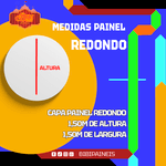 Painel Redondo Capa Decorativa Xbox