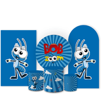 Kit Capa Painel Completo Decoração Festa Infantil Tema Bob Zoom