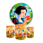 Kit Capa Painel + Trio Cilindros Branca De Neve 7 A.