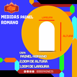 Painel Romano Veste Fácil Decoração de Aniversário Tema Lilo e Stitch