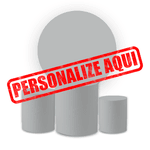 Kit Capa Painel Redondo + Trio Cilindro Personalizado