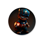 Capa Painel Redondo Avengers Capitão América