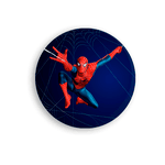 Capa Painel Redondo Homem Aranha Azul