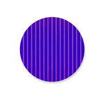 Capa Painel Redondo Ripado Roxo