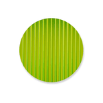 Capa Painel Redondo Ripado Verde Limão