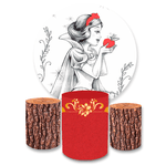 Kit Capa Painel + Trio Cilindros Branca De Neve Preto e Branco