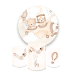 Kit Capa Painel + Trio Cilindros Chá De Bebê Aviador